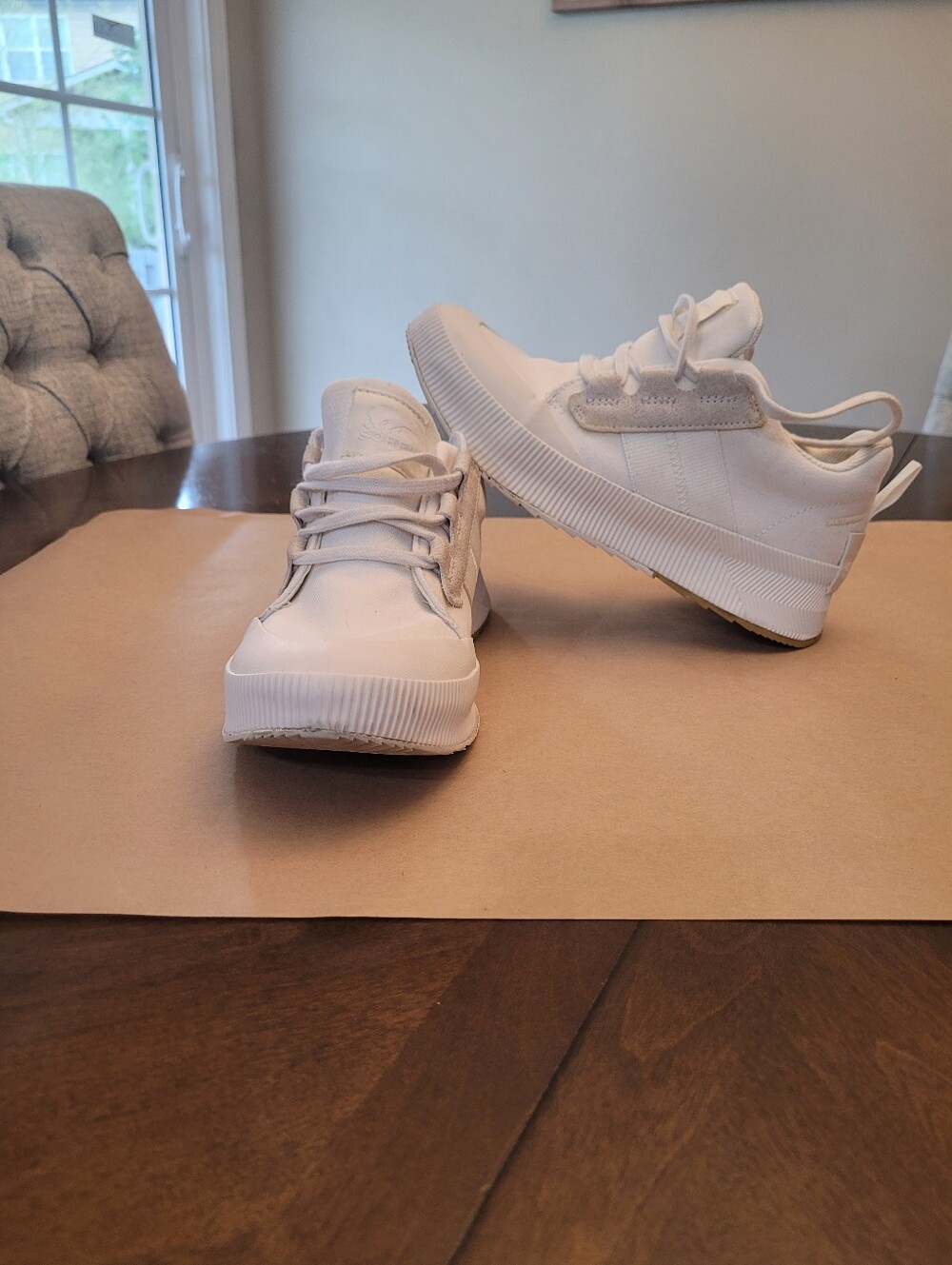 Sorel Women White Low-Top Sneakers Size 6 - Picture 6 of 8